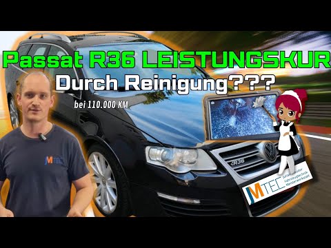 VW Passat R36 wieder volle Performance durch Reinigung