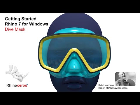 Getting Started Rhino 7- Build a Dive mask with SubD
