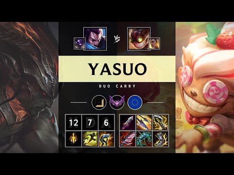 Yasuo ADC vs Ziggs - EUW Master Patch 25.13