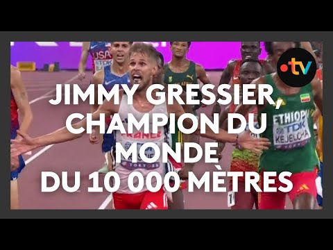 Exceptionnel, Jimmy Gressier champion du monde sur 10 000 mètres à Tokyo