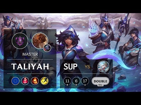 Taliyah Support vs Janna - EUW Master Patch 9.15