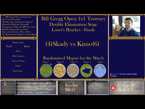 Skady vs Kimo - Loser's Bracket Finals- Bill Gregg Open - Age of Mythology