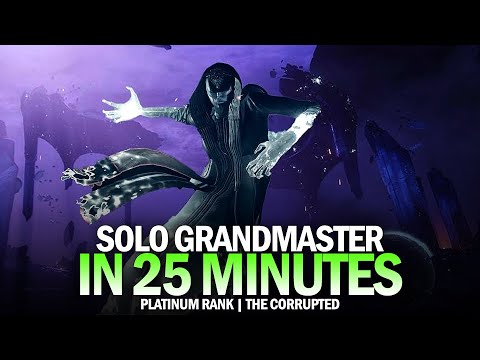 Solo GM The Corrupted in 25 Minutes (Titan / Platinum Rank) [Destiny 2 Season of the Haunted]