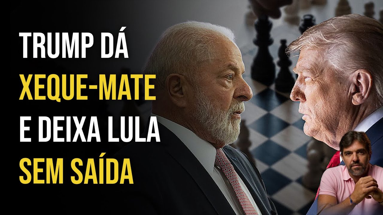 TRUMP DÁ XEQUE-MATE E DEIXA LULA SEM SAÍDA | BRUNO MUSA