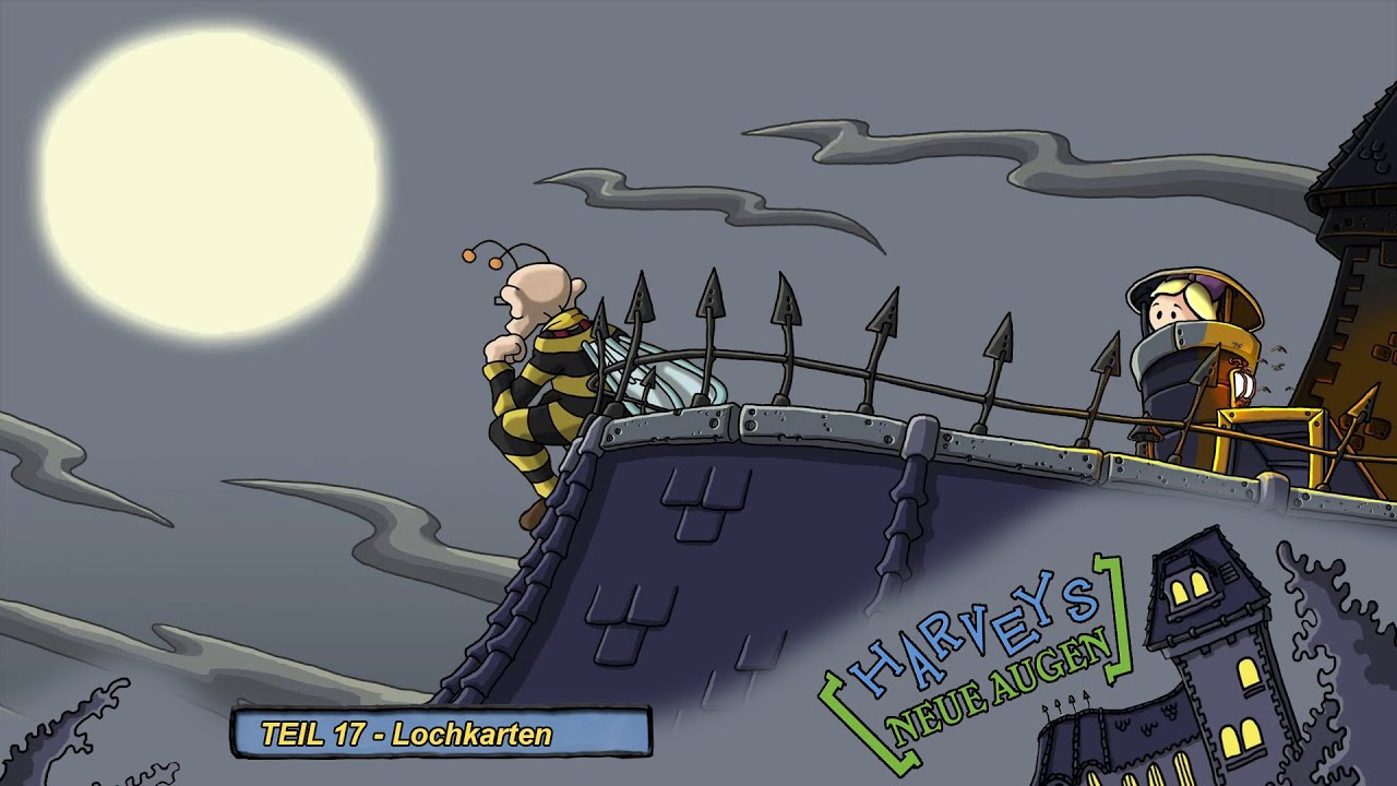 Harveys neue Augen Teil17:Gefangen im Kamin! Ein Bienenmann und das Geheimnis um das Phantom!