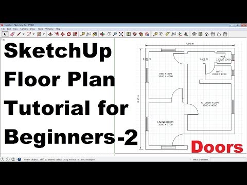 SketchUp Floor Plan Tutorial for Beginners
