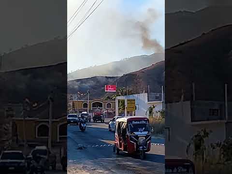 Incendio en Sacapulas, Quiché. 