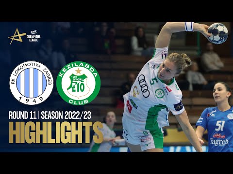 HC Lokomotiva Zagreb vs Györi Audi ETO KC | Round 11 | EHF Champions League Women 2022/23
