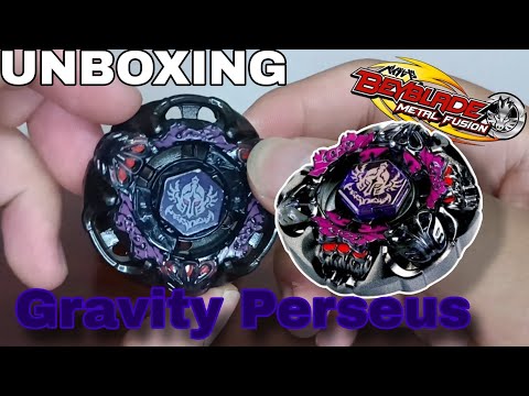 Abrindo e analisando BB-80 GRAVITY PERSEUS AD145WD- Metal Fight Beyblade 