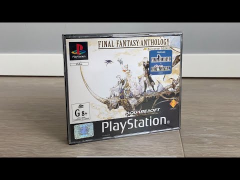 Final Fantasy Anthology Unboxing ASMR - PlayStation 1