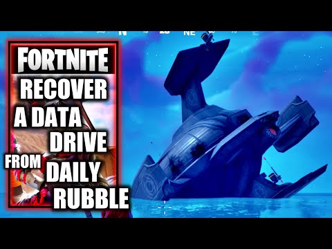 Recover a Data Drive From Daily Rubble - Fortnite - Resistance Week 5 Quest