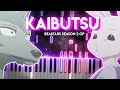 Kaibutsu - BEASTARS Season 2 OP | YOASOBI (piano)