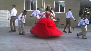 Dayanara Ramos Bravo Quince surprise dance part 1