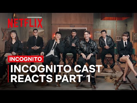 The Cast of Incognito React to Its Most Exciting Scenes Pt. 1 | Incognito | Netflix Philippines