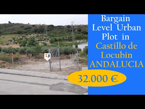 Plot for sale in Castillo de Locubín - PL268 Plot for sale in Castillo de Locubín - PL268