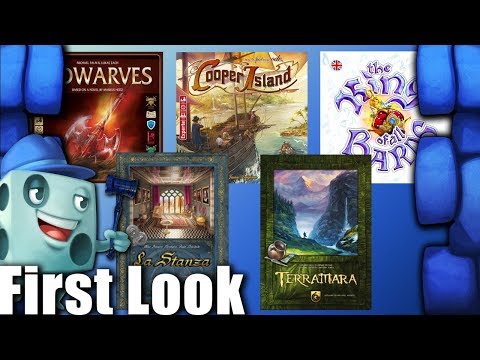 Cooper Island & Terramara First Look - with Tom Vasel