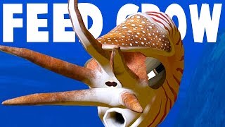 CUTTLEFISH UNLOCKED! Tentacle Wrap The MOSASAUR! - Feed And Grow Fish Gameplay