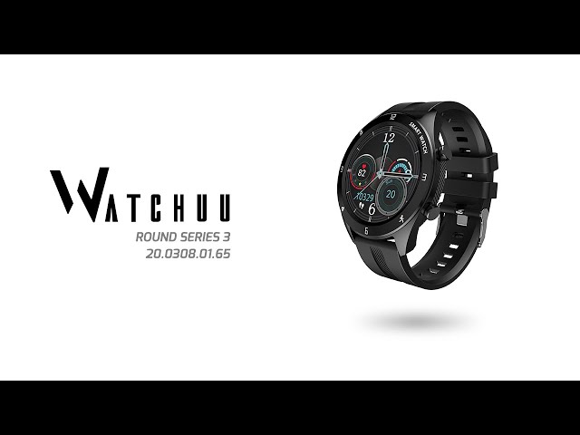 Watchuu Round Series 3 Reloj Bluetooth Negro video