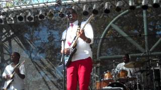 Anthony David performs Spittin Game live at the BB Jazz festival 2012