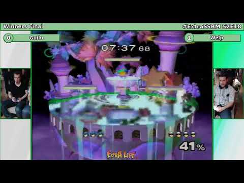 Melee @ Extra Life Café S2E18 - Guilu (Marth) vs. Welp (C. Falcon) - Winners Final