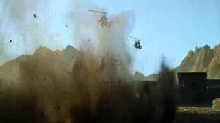 Talibans being smoked by Apache & AC 130  Lone Survivor scene
