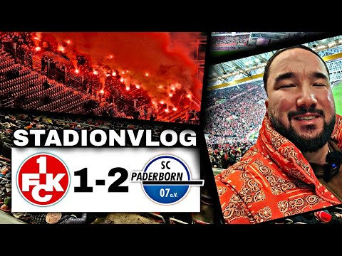 PADERBORN FANS MIT PYRO 😱🔥 1. FC Kaiserslautern vs SC Paderborn | Stadionvlog