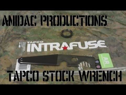 Tapco Intrafuse AR-15 Spanner Wrench Review (Stock Wrench)