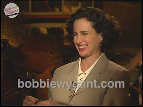 Andie MacDowell "Bad Girls" 4/10/94 - Bobbie Wygant Archive