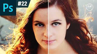 포토샵 강좌 #22 - 도자기 피부보정 I 피부 매끄럽게 잡티제거 I 롤스토리디자인연구소