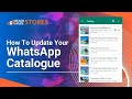 Whatsapp For Business | How To Update Your Catalogue