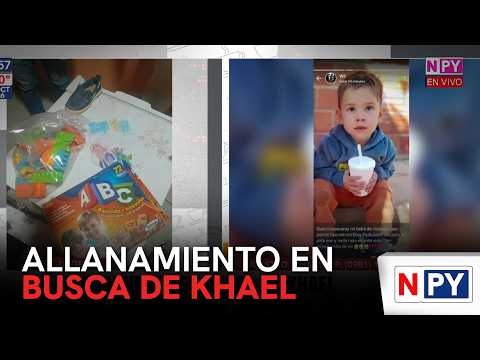 Allanamiento en busca de Khael