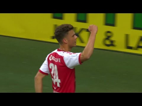 Höjdpunkter: Herman Hallbergs första mål rundade av KFF-segern mot Falkenberg - TV4 Sport