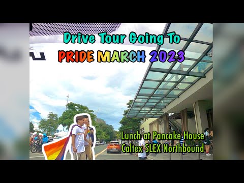 Ep.10 PRIDE MARCH 2023 | 4K | Carmona Cavite to Circuit Makati | Saturday Afternoon | No talk | Vios