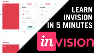 LEARN INVISION IN 5 MINUTES | Invision Tutorial for Beginners | UX and UI Tools Beginners