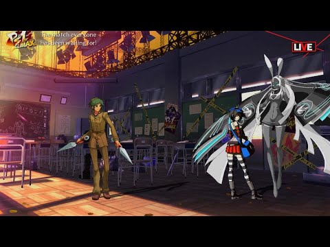 Persona 4 Arena ULTIMAX - Yosuke VS Marie