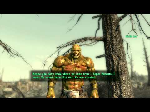 Fallout 3 - Random Encounter - Uncle Leo (FRIENDLY SUPER MUTANT)