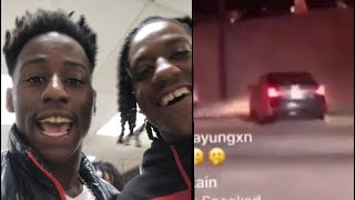 Rico Recklezz Confronted By GD’s At The Gas Station