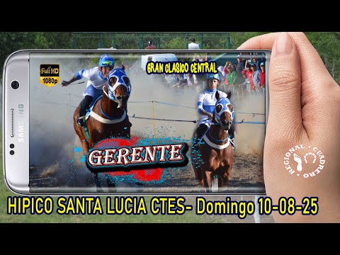 GERENTE-Gran Clasico Central- Hipico Santa Lucia Ctes- Domingo 10-08-25
