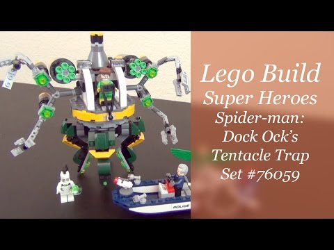 Let's Build - LEGO Spider-Man: Doc Ock's Tentacle Trap Set #76059
