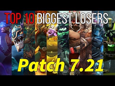 Top 10 biggest losers (worst nerfs) of patch 7.21