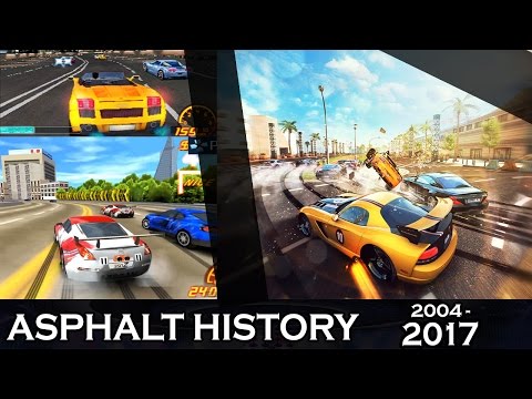 ASPHALT HISTORY : 2004 - 2017 [ ИСТОРИЯ ИГР ASPHALT ]