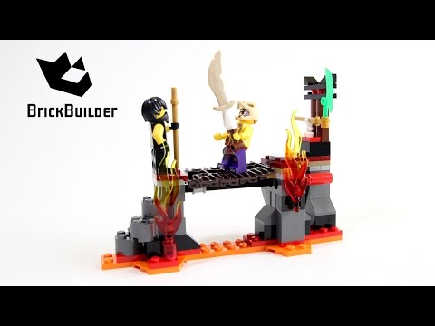 Vidéo LEGO Ninjago 70753 : Les chutes de lave