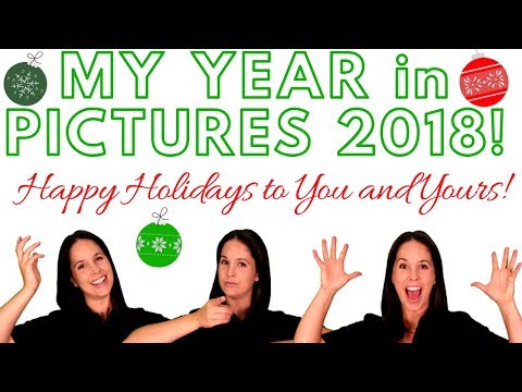 レイチェルの英語｜THE YEAR IN PICTURES 2018｜今年も一緒に学んでくれてありがとう (Rachel’s English | THE YEAR IN PICTURES 2018 | Thanks for Learning with Me This Year!)
