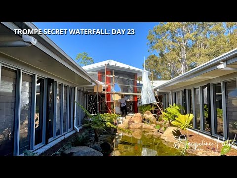 Trompe Secret Waterfall: Finishing Base Rocks (Day 23)
