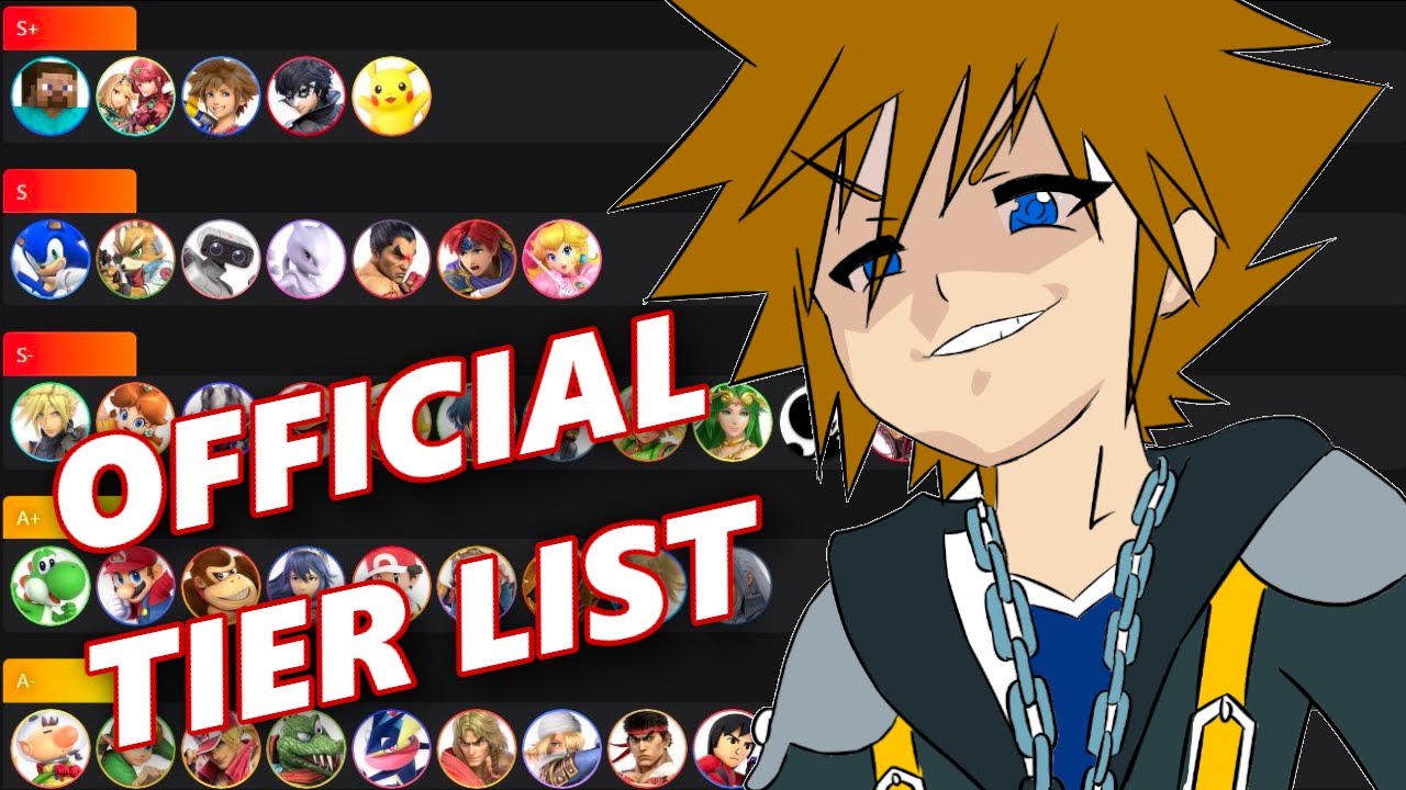 The OFFICIAL Smash Ultimate Tier List