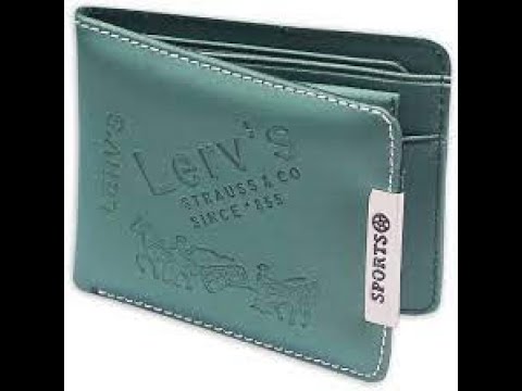 Unboxing Amazing Green PU Bi-fold Wallet For Men | Under 99Rs. | Best Price Review #Shopclues