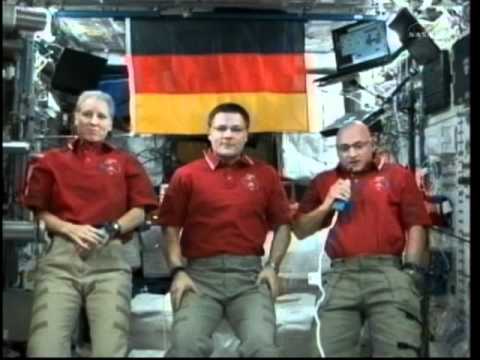 ISS Expedition 25 InFlight Event for the 25th Anniversary of the STS-61A D1 Mission 26.10.10