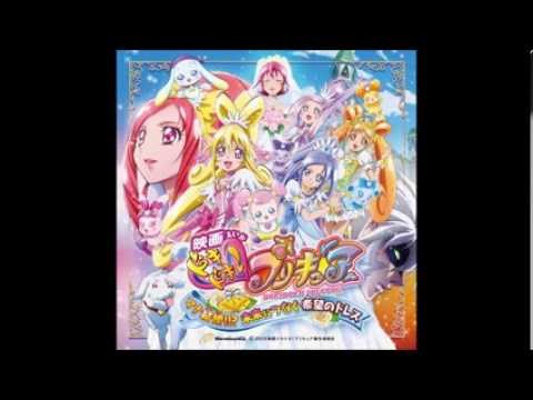 Eiga Dokidoki! Precure: Mana Kekkon!!? Mirai ni Tsunagu Kibou no Dress Takaramono Hitomi Nabatame & Minako Kotobuki & Mai Fuchigami