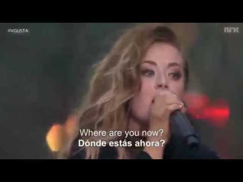Alan Walker ft Iselin Solheim - Sing Me To Sleep & Faded [ En Vivo ] Sub Español 2016