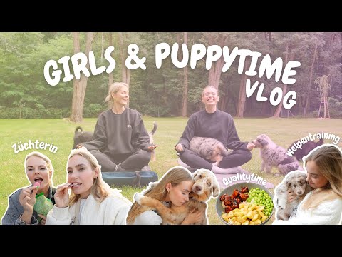 WELPEN OVERLOAD!! 🐶 Besuch bei einer Züchterin und Freundin 😍